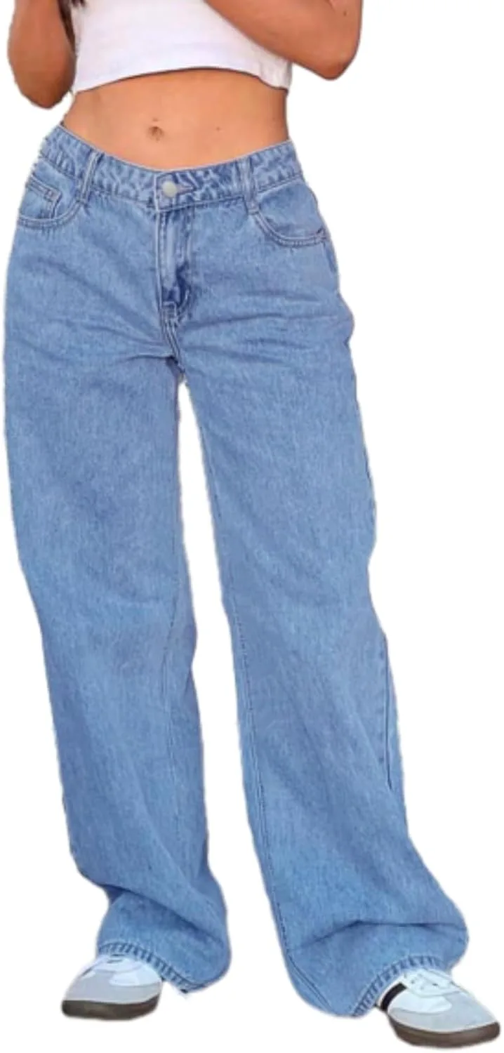 

Женские джинсы Wide Leg High Waisted Boyfriend EXPJEAS