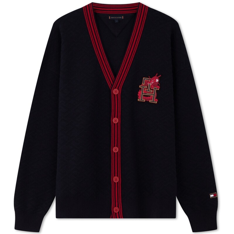 

Трикотаж унисекс Tommy Hilfiger, цвет Carmine XMP