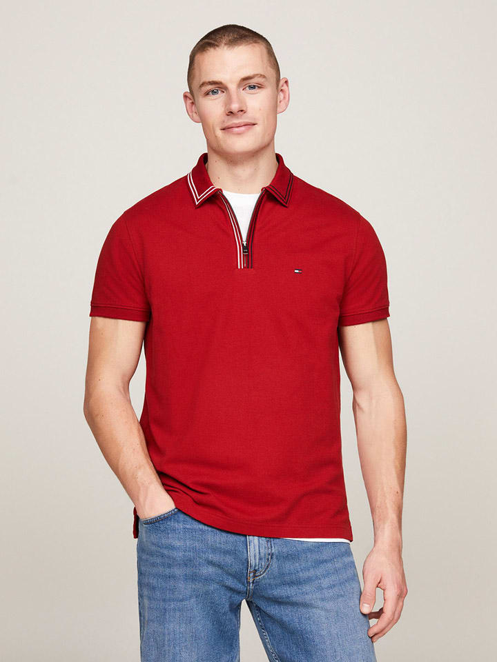 

Футболка поло Tommy Hilfiger, красный