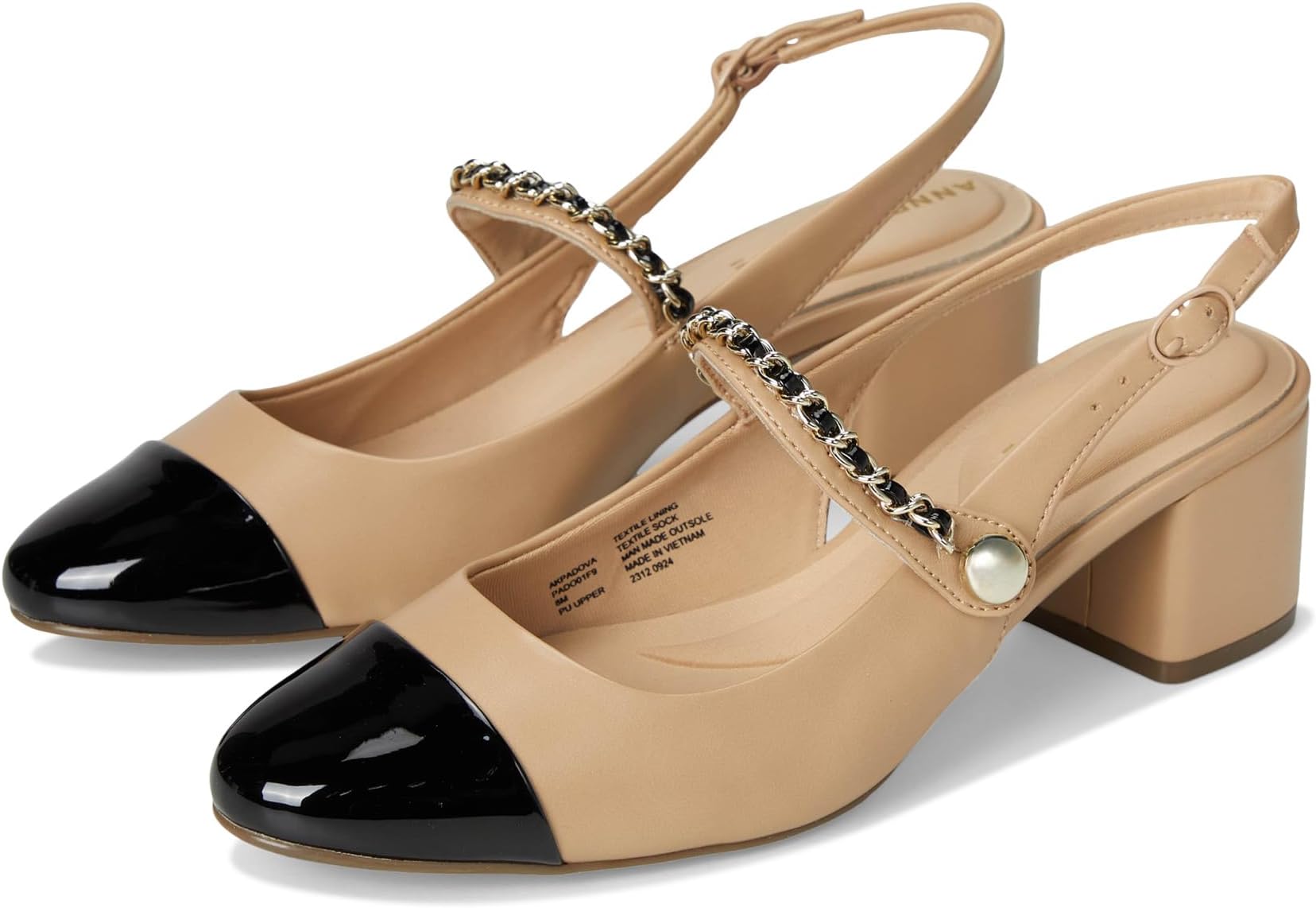 Туфли Anne Klein Padova, цвет Tan/Black