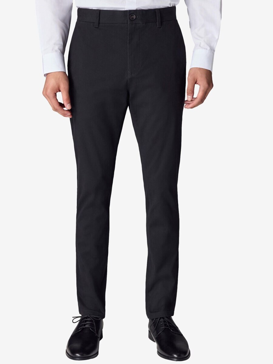 Брюки чинос Next Skinny Chino Pants, черный — фото 2