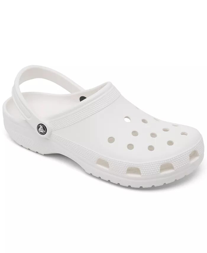 

Мужские и женские классические сабо от Finish Line Crocs, белый