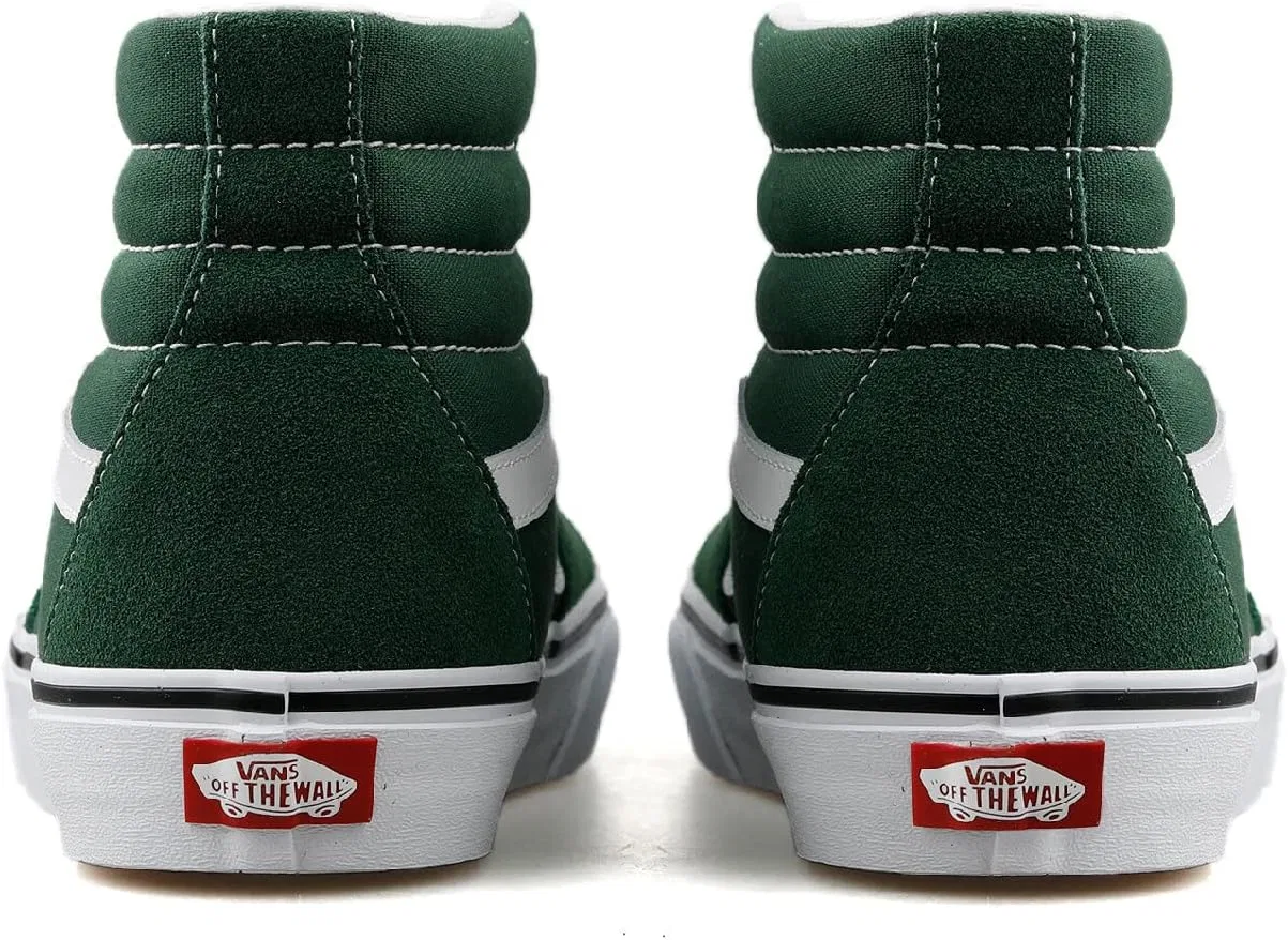 Кроссовки Vans Classic Slip-On Crackle Blanc/Leather, Green — фото 4