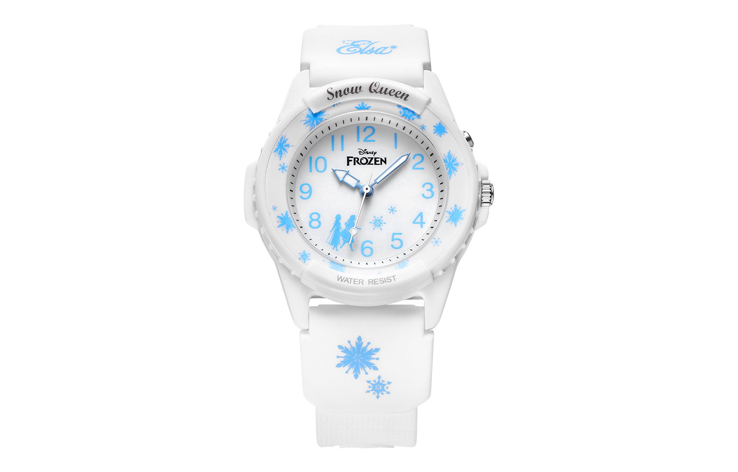 

Disney Часы Mickey Series Quartz Movement Silicone Strap Watch Unisex White Dial