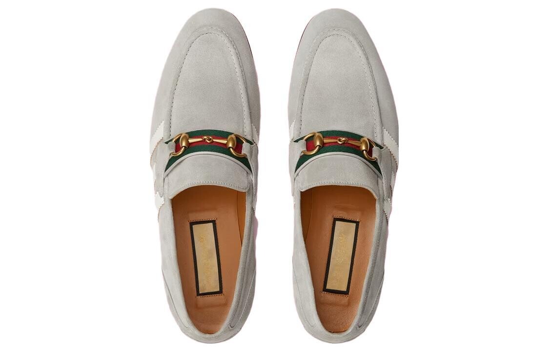 Лоферы Adidas X «Серая замша» Gucci — фото 4