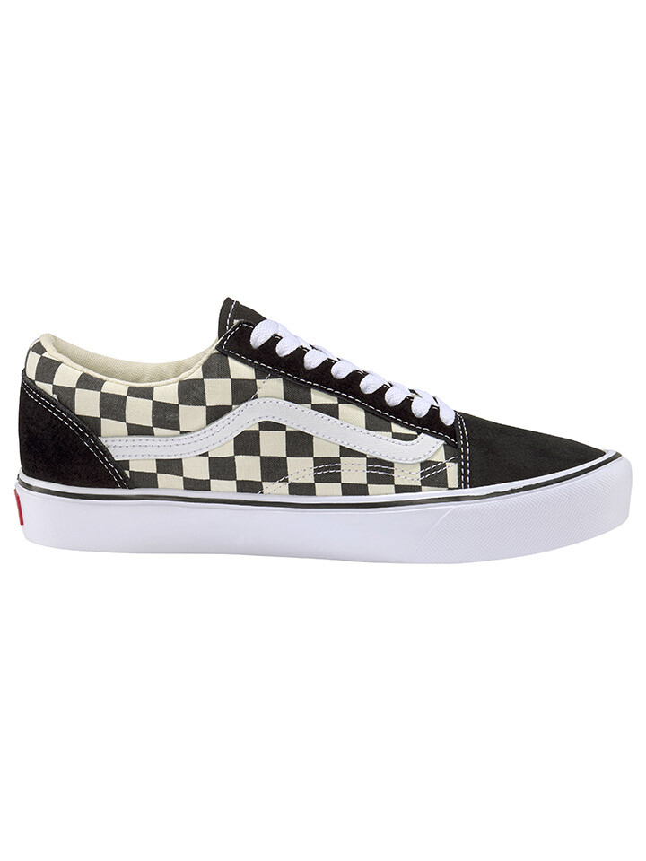 Кроссовки Vans Checkerboard Old, черный — фото 2
