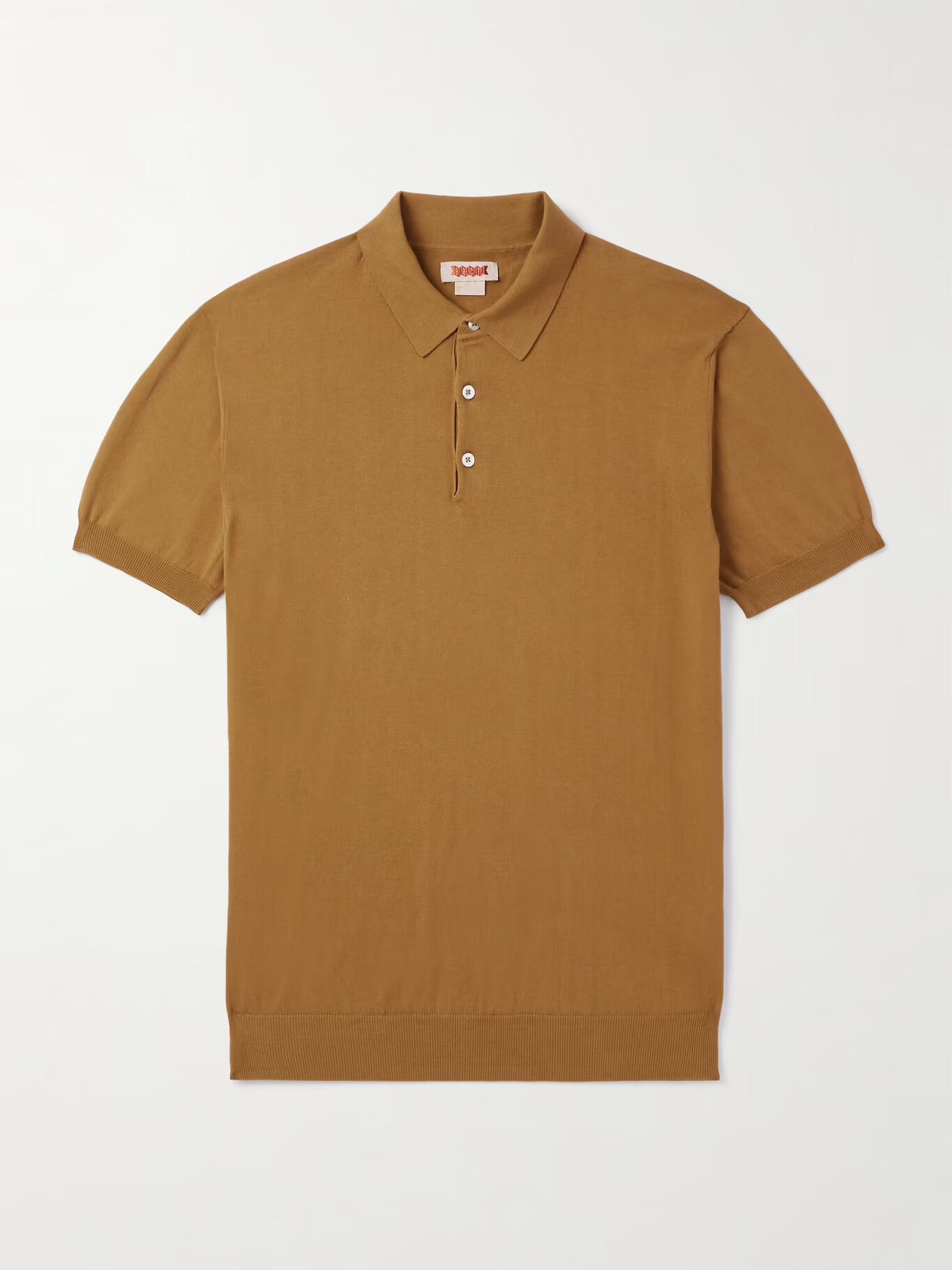 

Рубашка поло из хлопка BARACUTA, коричневый