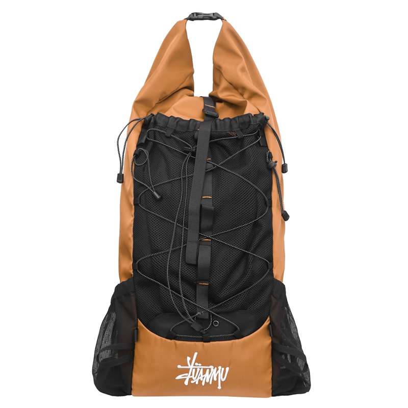 

DCLOUD Нейлоновый рюкзак унисекс коричневый черный фиолетовый, Brown