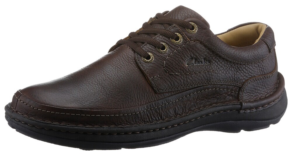

Обувь на шнуровке Clarks Nature, темно коричневый