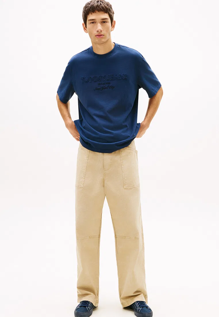 Футболка с коротким рукавом, 90s New Classic, Tommy Jeans Tommy Hilfiger, темно-синий — фото 4