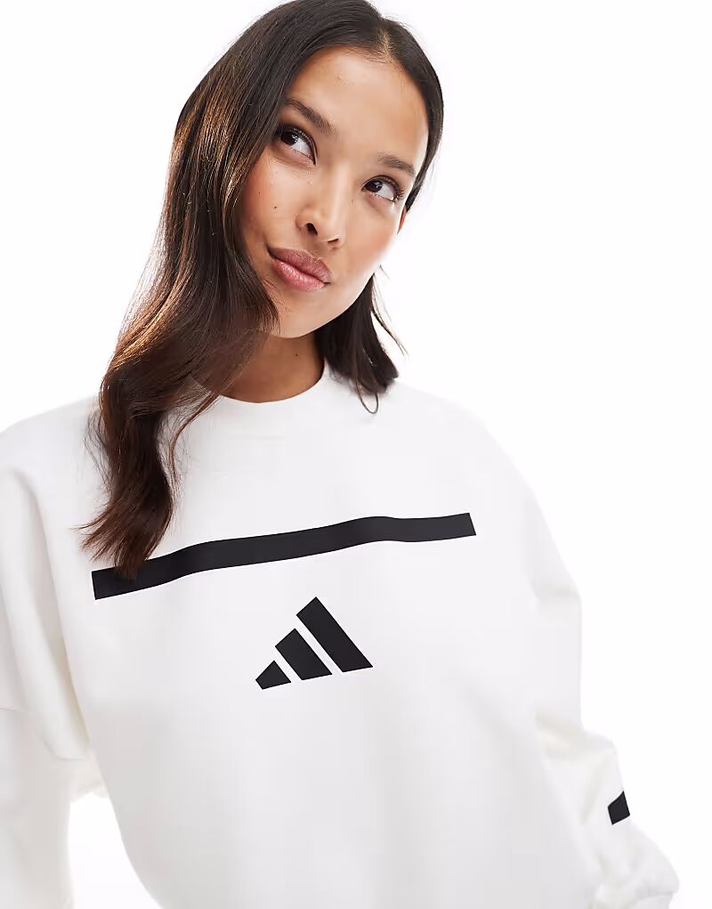 

Adidas performance Толстовка Adidas zne белого цвета