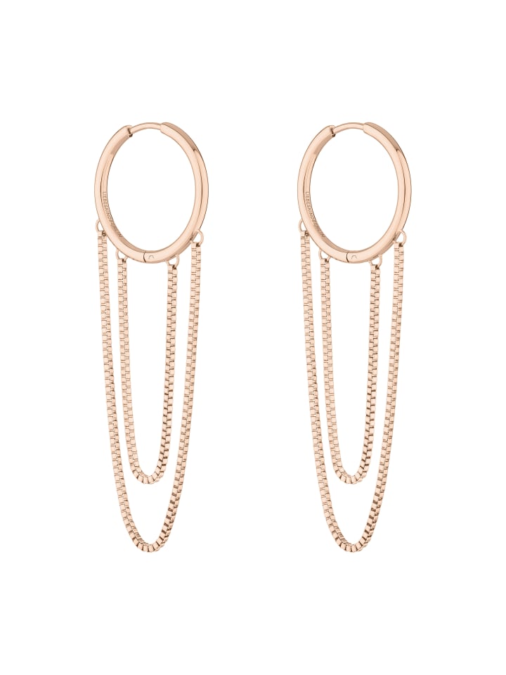 

LIEBESKIND BERLIN Серьги Boxy из розового золота