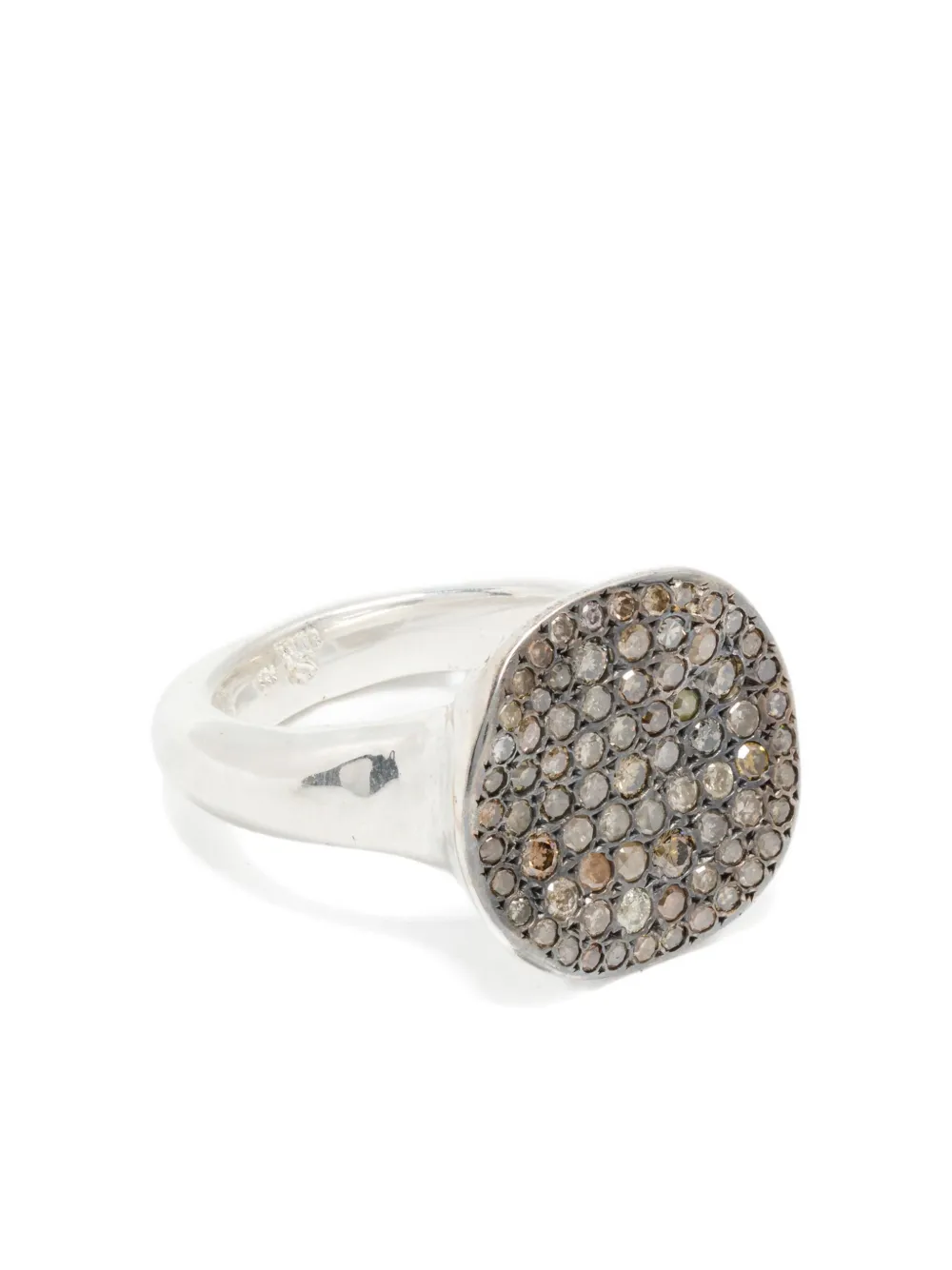 

Серебряное кольцо с бриллиантами Rosa Maria, серебряный