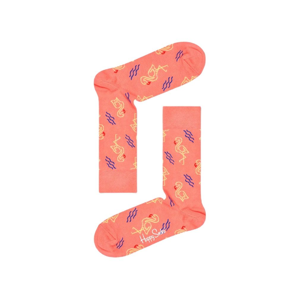 

Оранжевый хлопковый носок Happy Socks