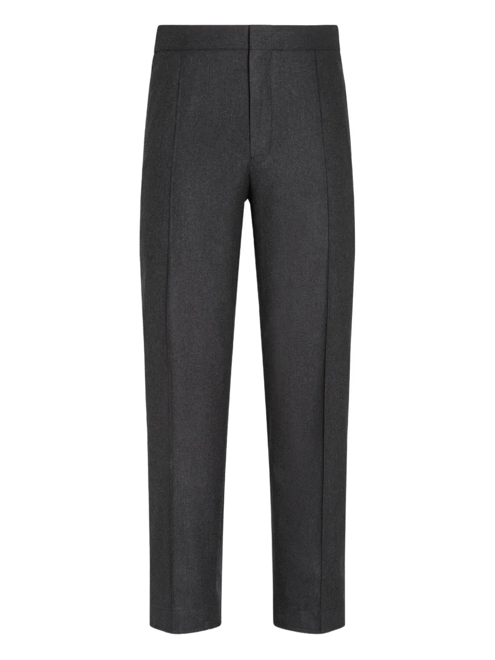 

Зауженные брюки из смесовой шерсти Zegna, серый