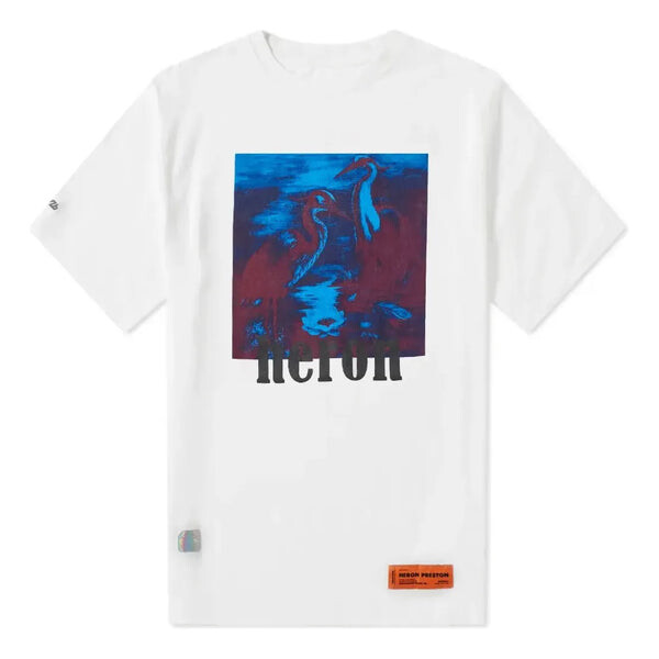 

Футболка heron t-shirt 'white' Heron Preston, белый