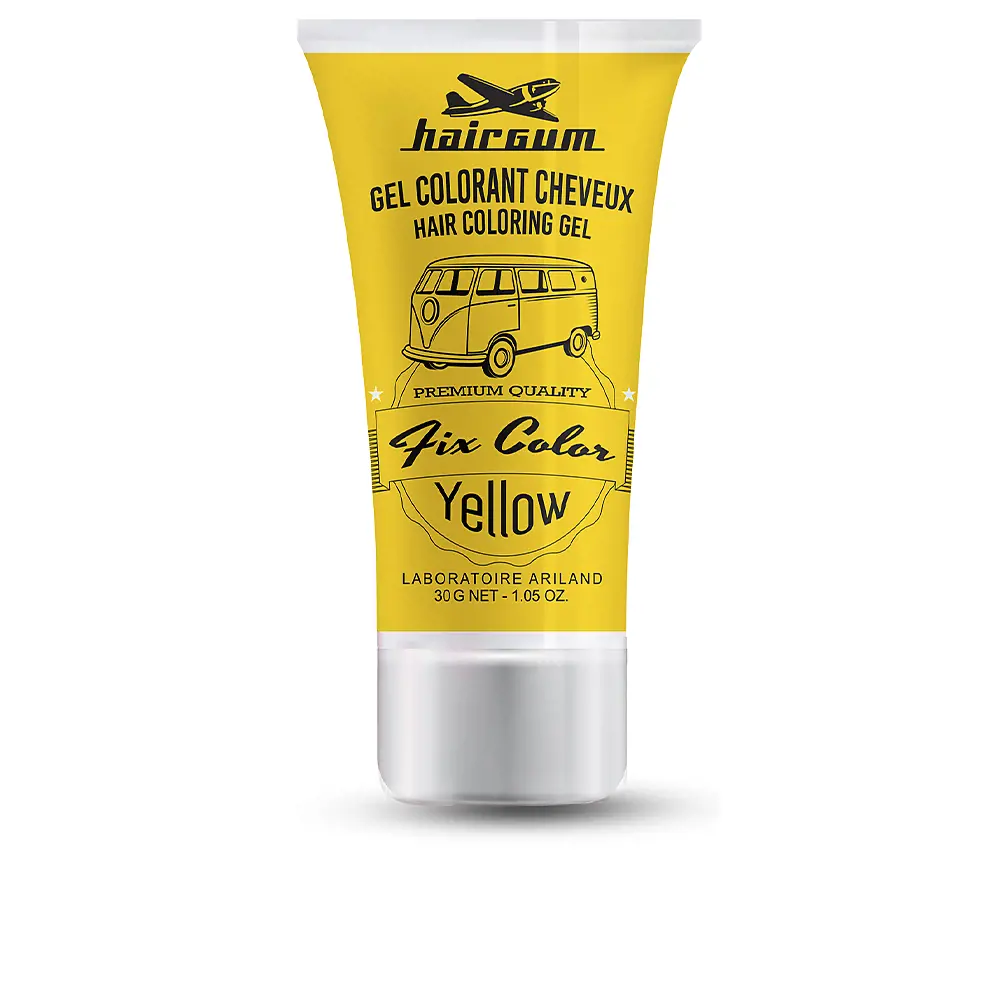 

Гель для душа Fix color gel colorant Hairgum, цвет yellow, 30 мл.