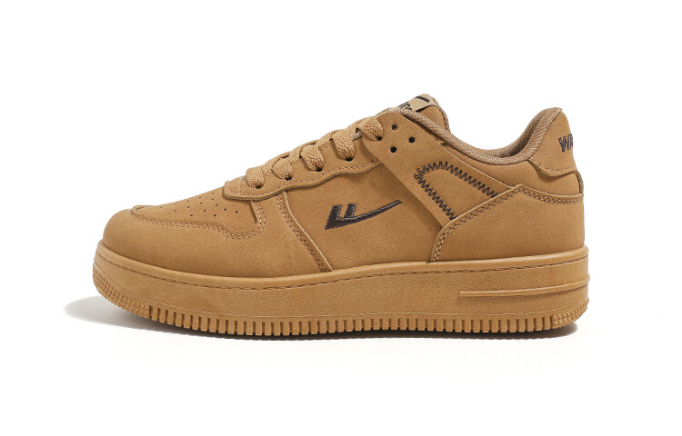 

Кроссовки WARRIOR Skateboarding Shoes Unisex Low-top Wheat, коричневый