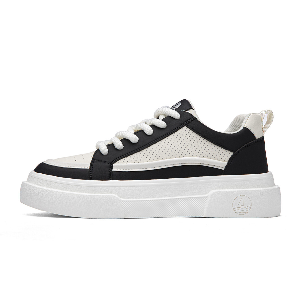 

Кроссовки NAVIGARE Skateboarding Shoes Men Low-top, белый/хаки