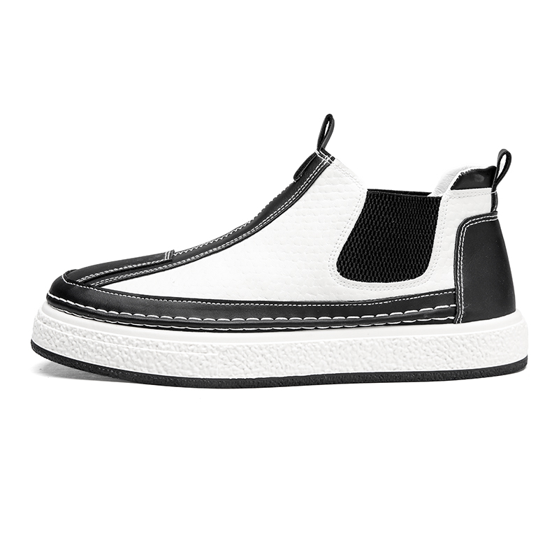 

Bull charm Мужские мидтоп скейтборд кроссовки бежево-черные, цвет Beige Black
