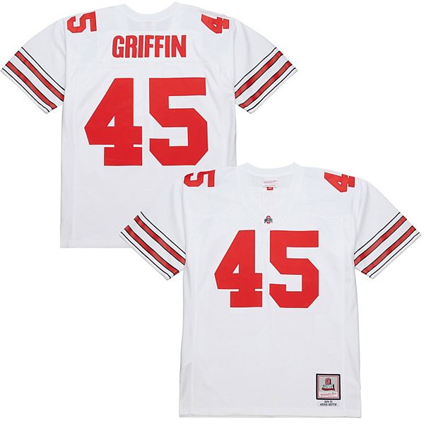 

Мужская футболка Archie Griffin Ohio State Buckeyes 1975 College Vault Legacy Mitchell & Ness