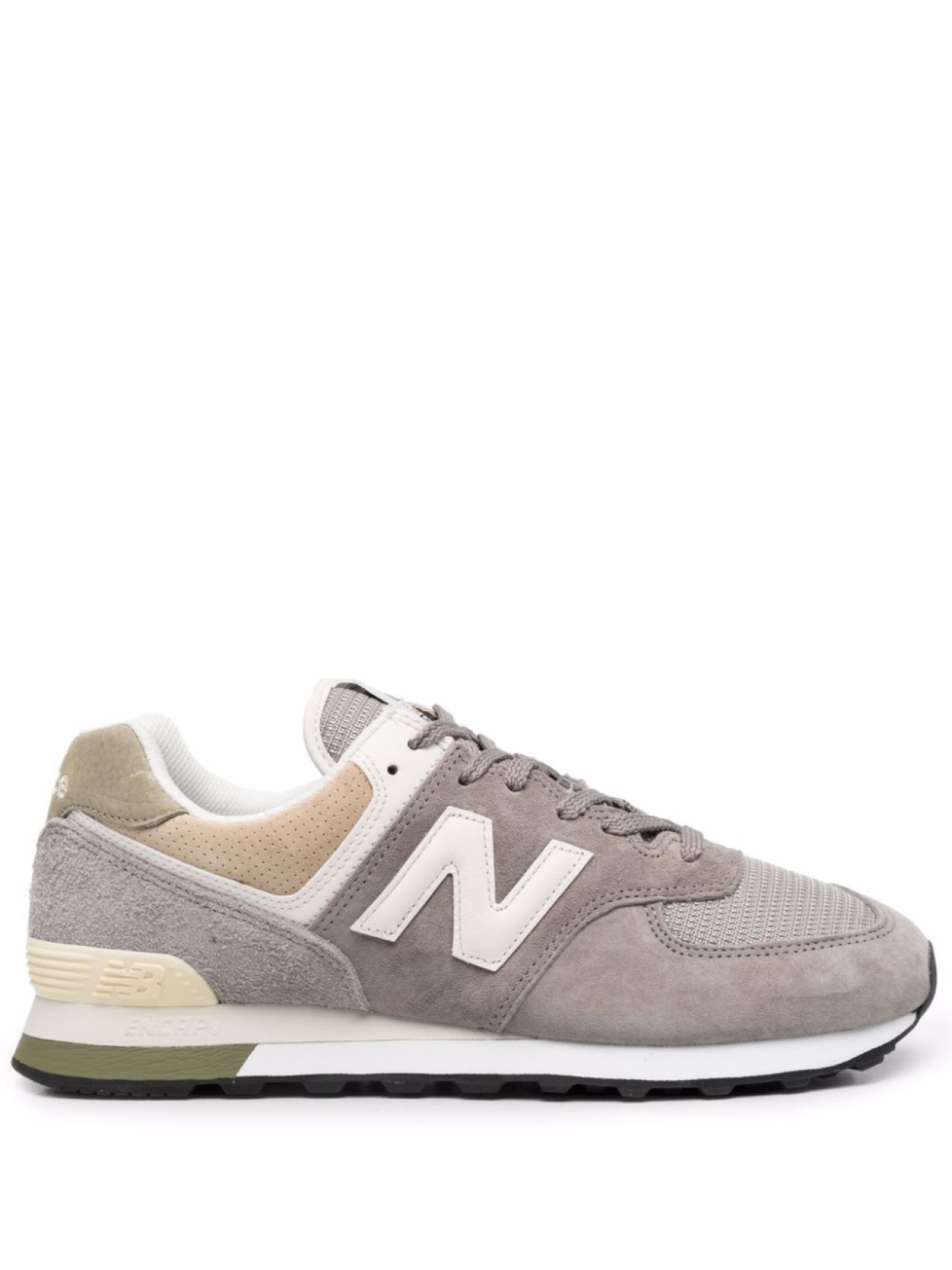 

New Balance кроссовки 574 на шнуровке, серый