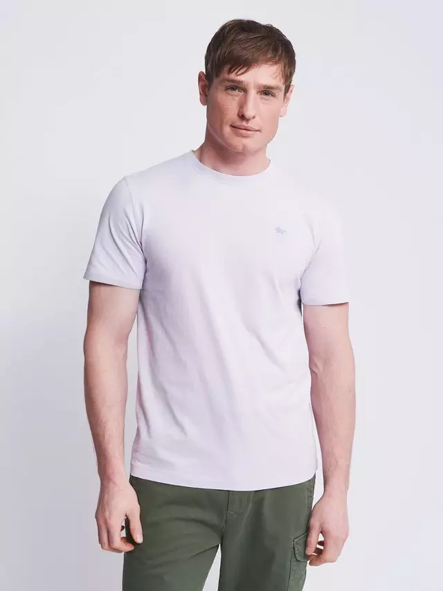 

Футболка Aubin Logo Cotton, цвет washed/lilac