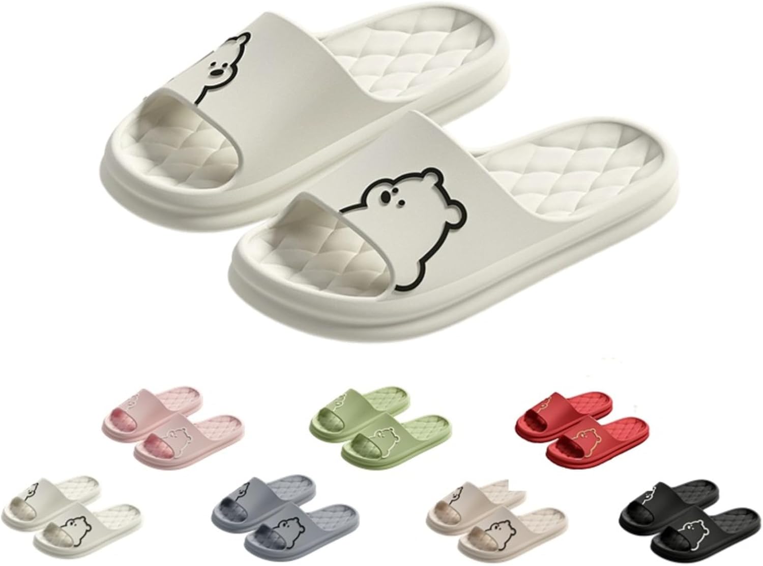 

Женские душевая тапочки Japado, банные тапочки, сандалии, домашние тапочки, для дома и улицы, пляжные, нескользящие, для женщин и мужчин, белый