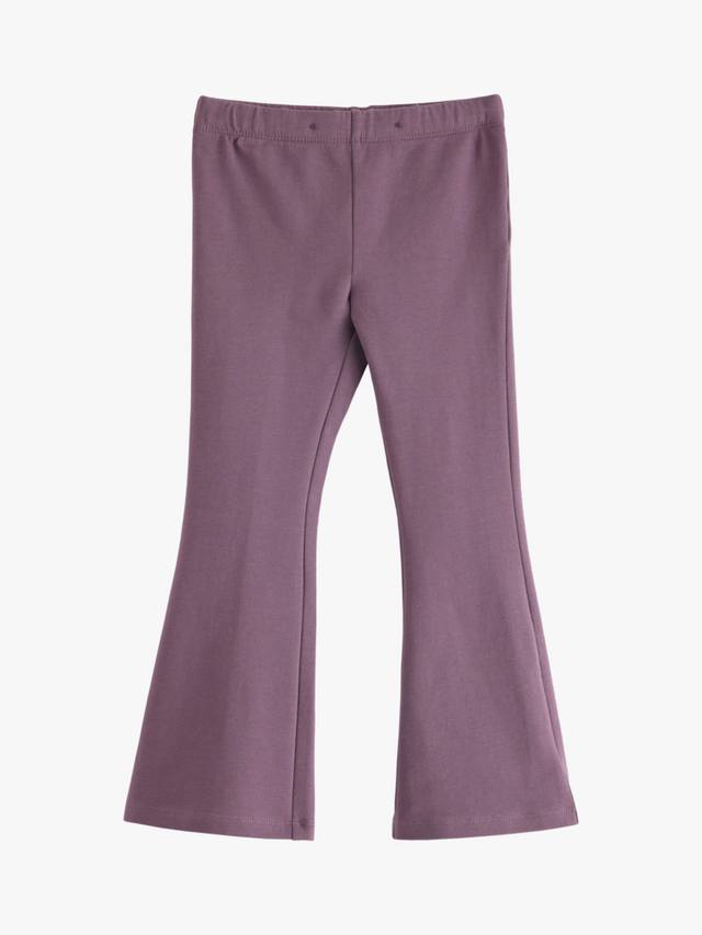 

Детские хлопковые леггинсы с расклешенными штанинами Lindex, Light Dusty Lilac