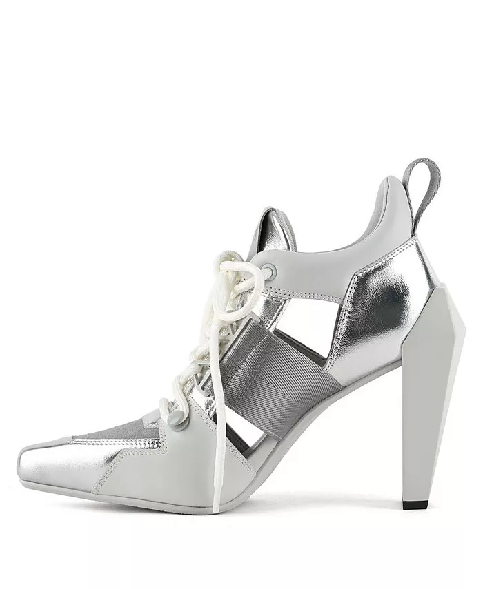 Женские кроссовки Gem Sporty Hi United Nude, серебряный — фото 3