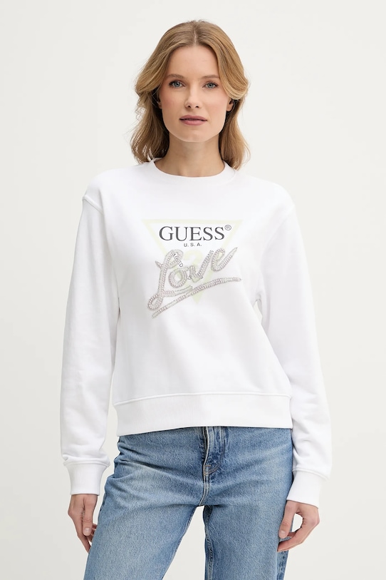 

Толстовка LOVE Guess, белый