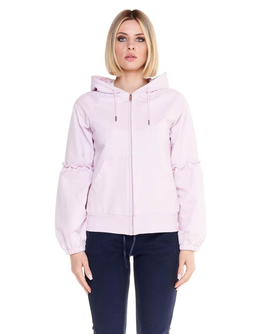 

LEONE 1947 APPAREL Женская толстовка с капюшоном на молнии Sparkly