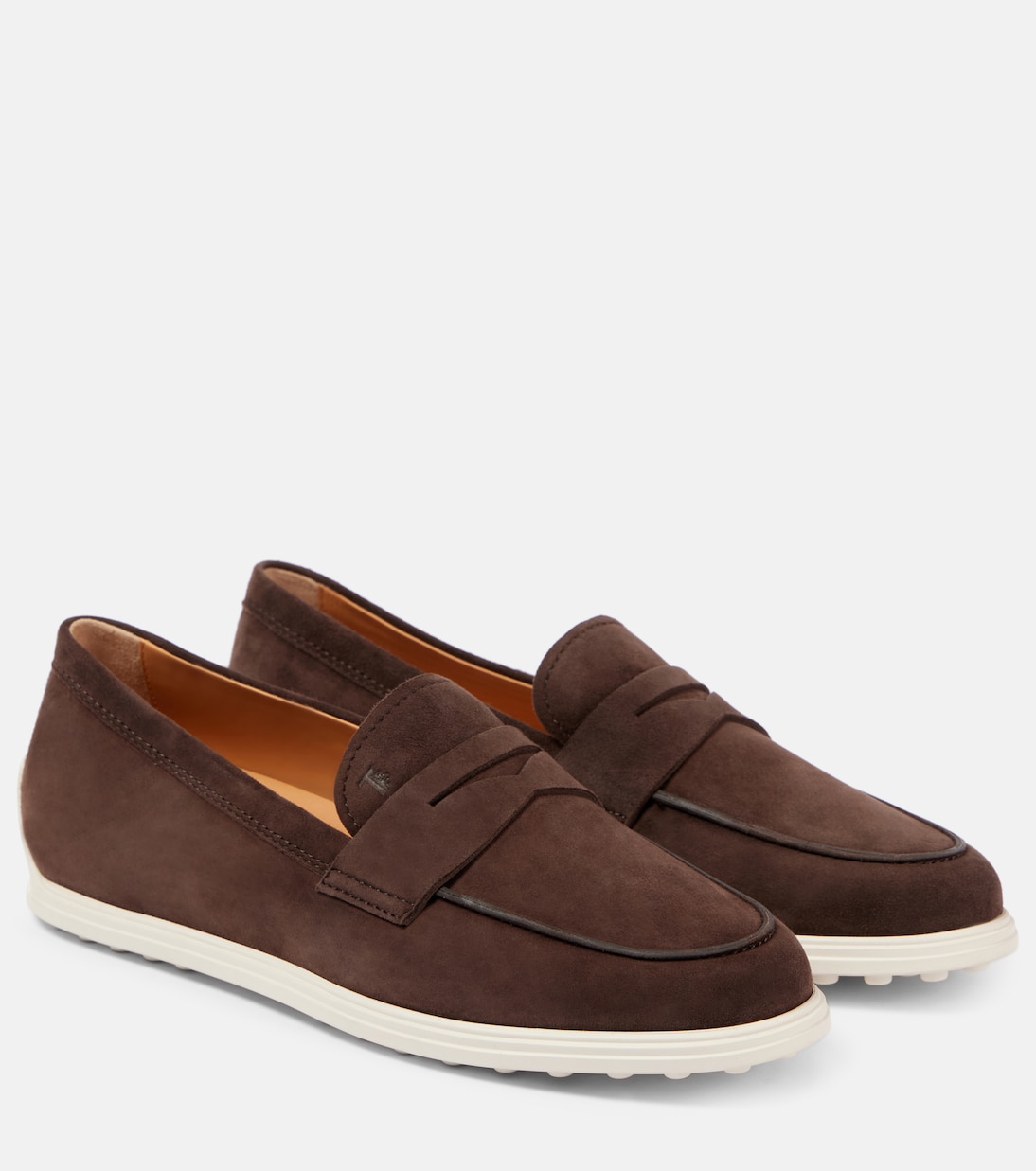 Замшевые мокасины Tod's, Marrone Africa