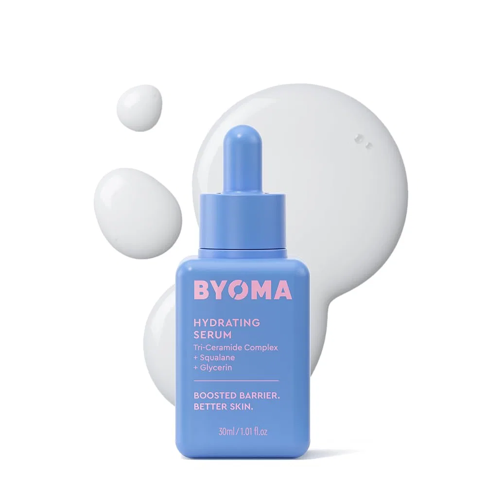 Сыворотка BYOMA — Увлажняющая для лица с скваланом, глицерином и церамидами от, 30 мл