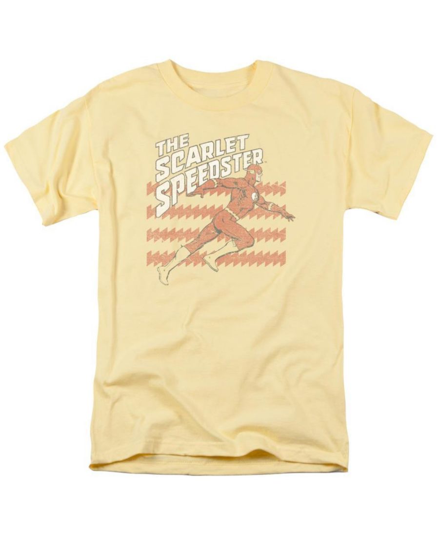 

Мужская футболка с коротким рукавом DC Comics Scarlet Speedster Flash, Yellow, Серый, Мужская футболка с коротким рукавом DC Comics Scarlet Speedster Flash, Yellow