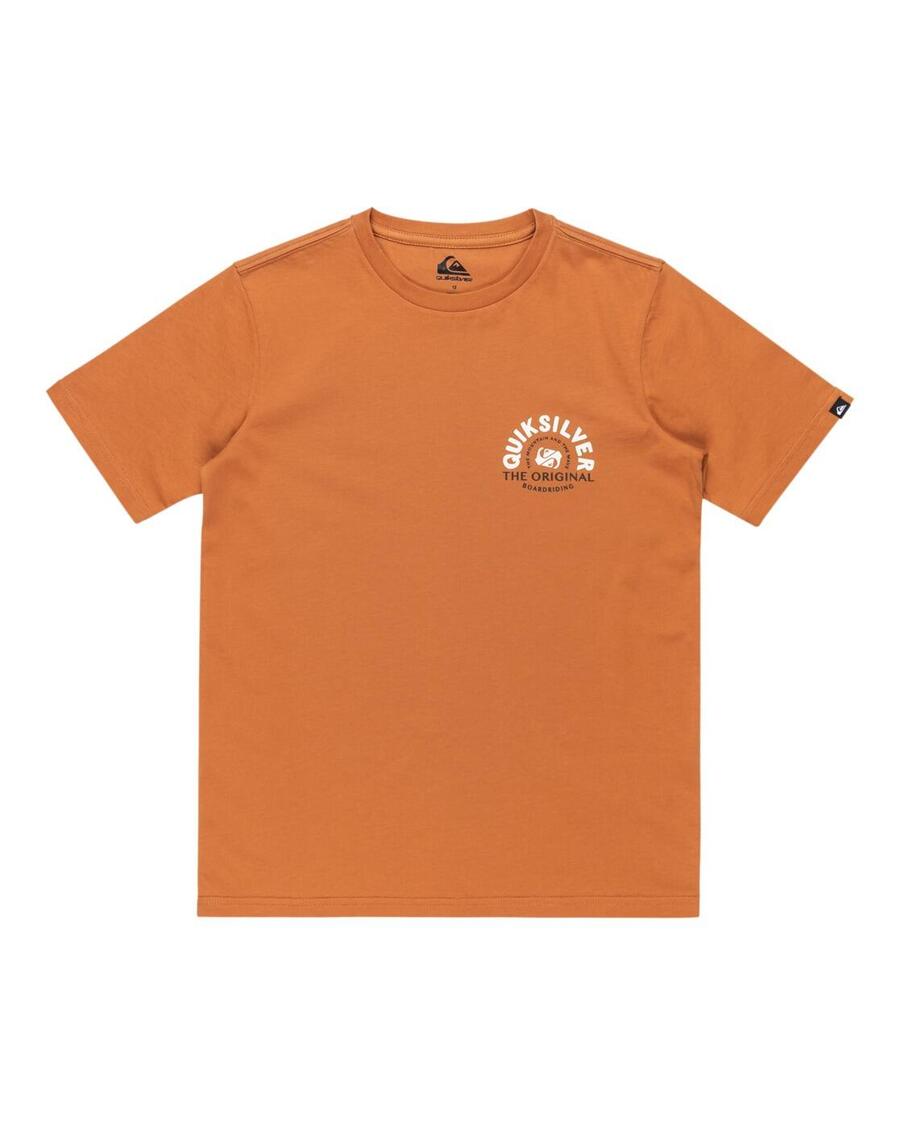 

QUIKSILVER Футболка EV SUMMER ROAD коричневая для мальчиков