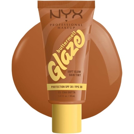 

Nyx Professional Makeup Buttermelt Glaze Soft Glow Skin Tint с SPF 30