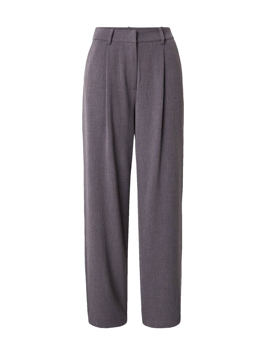 

Брюки со складками спереди VERO MODA Wide leg Pleat-Front Pants VMDINA, темно-серый