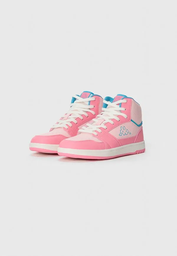 Высокие кроссовки rernal Kappa, White/Pink — фото 3