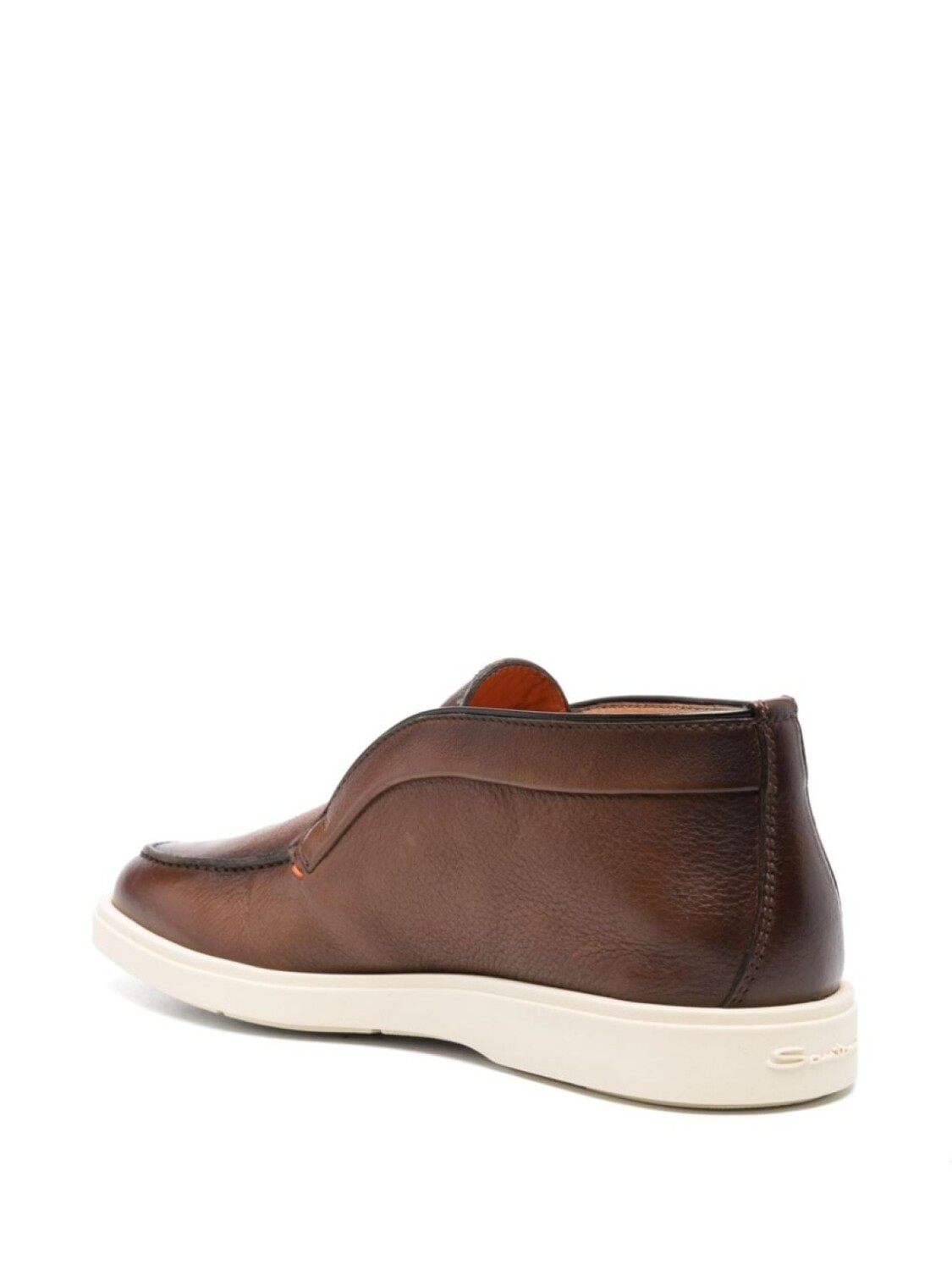 

Santoni кожаные ботинки, коричневый