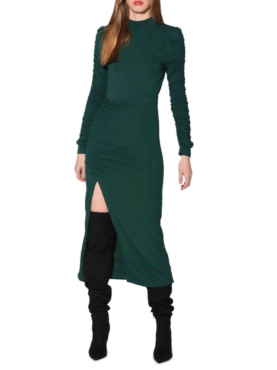 

Платье макси Connie Bodycon Walter Baker, цвет Hunter Fall