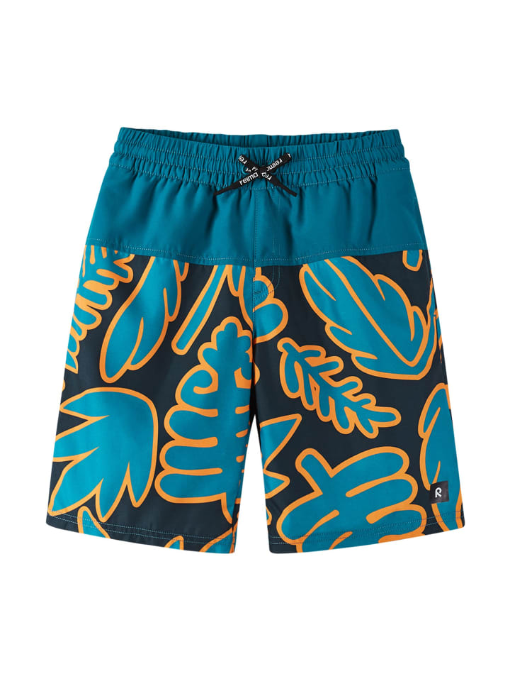 

Пляжные шорты Papaija в цвете Темно-синие листья Reima