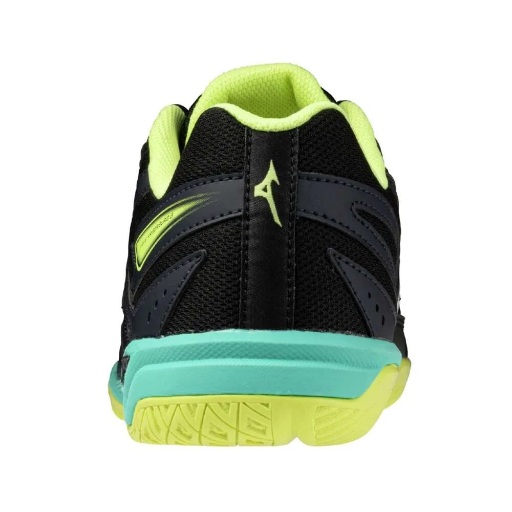 Кроссовки для настольного тенниса «WAVE KAISERBURG 8» от Mizuno, Black X White X Lime — фото 4