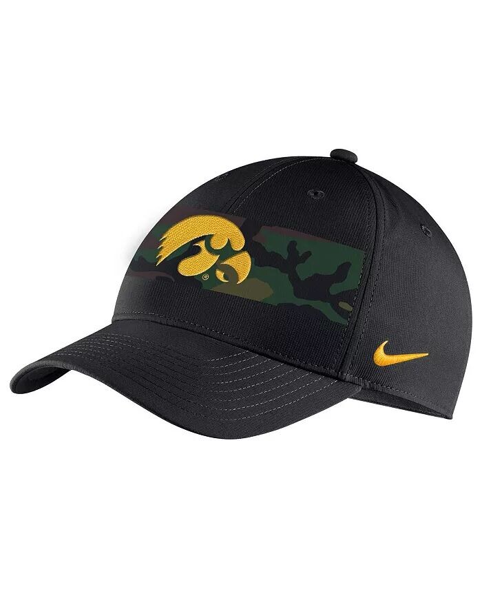 

Мужская черная кепка Iowa Hawkeyes в стиле милитари Camo Legacy91 Adjustable Hat Nike