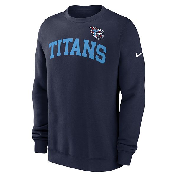 Мужской свитшот navy Tennessee Titans Club Nike — фото 3