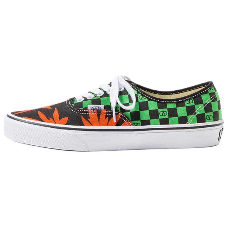 Valentino VANS Collaboration Vlogo низкие кожаные кроссовки мужские green — фото 3