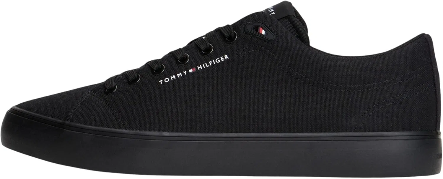Мужские низкие кроссовки Tommy Hilfiger Harlem Core II CVS Fm0fm05817, Black (Black)