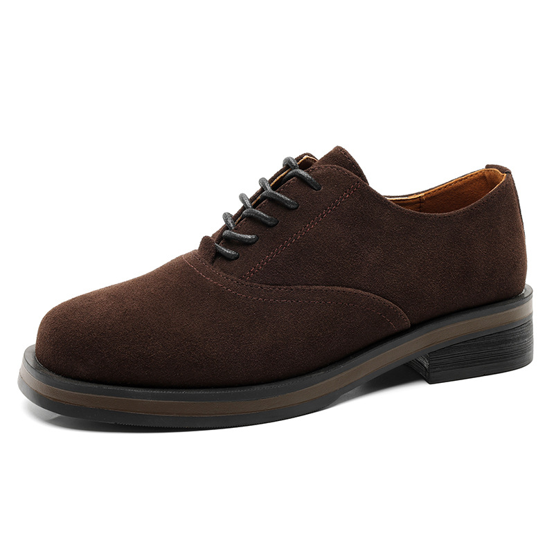 

WEISHIBANGWEI Мужские повседневные туфли с коричневым скрытым каблуком, цвет Brown Hidden Wedge