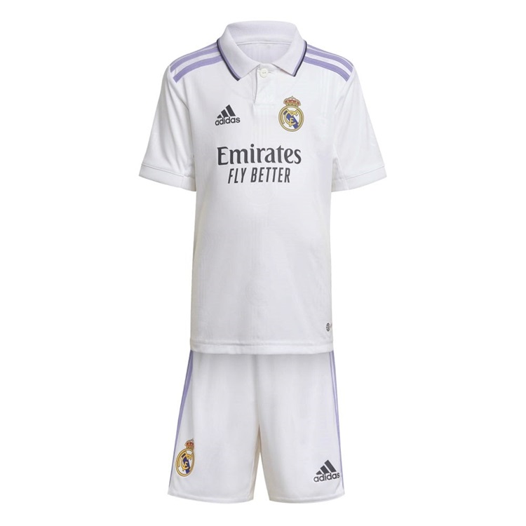 

Adidas Повседневная спортивная одежда Real Madrid белого цвета для детей 3–7 лет