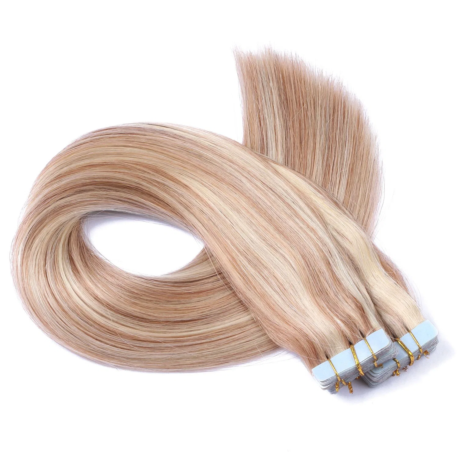 Наращивание волос на лентах Novon Hair Extensions #12/613, 60 см, 10 прядей Haar-Profi